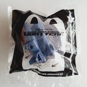 McDonald's 2022 Disney Pixar Lightyear - Izzy Piloting The Armadillo #4 Toy